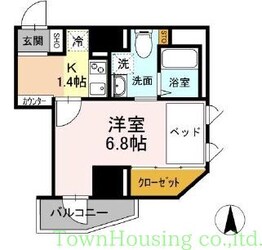 グランジット白金高輪の物件間取画像